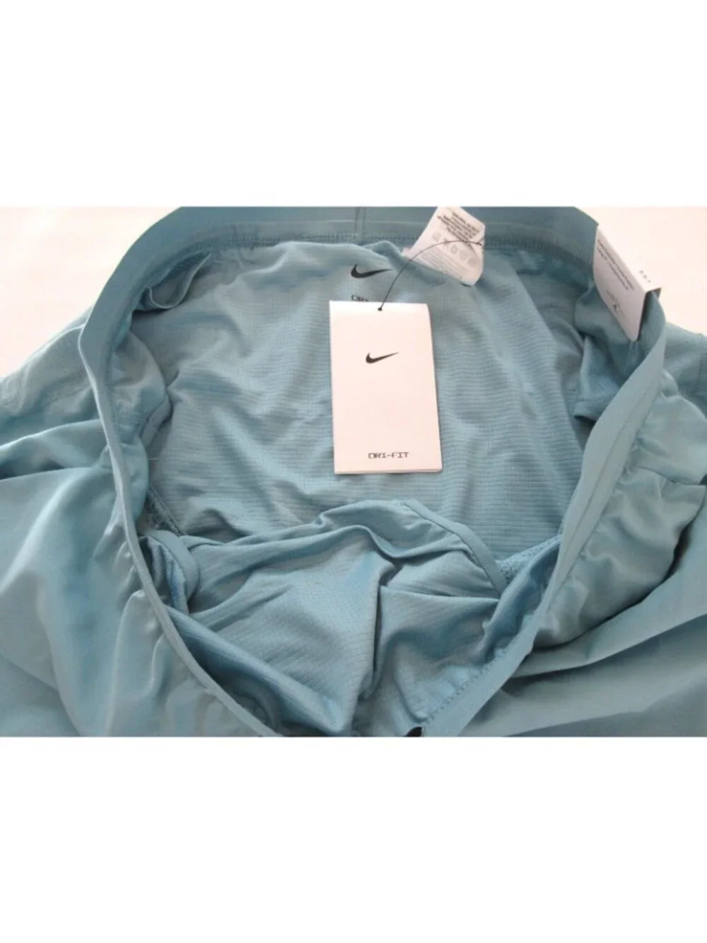 Nike Men's Dri-FIT Flex Stride 5 inch Running Shorts Denim Turquoise Blue NWT